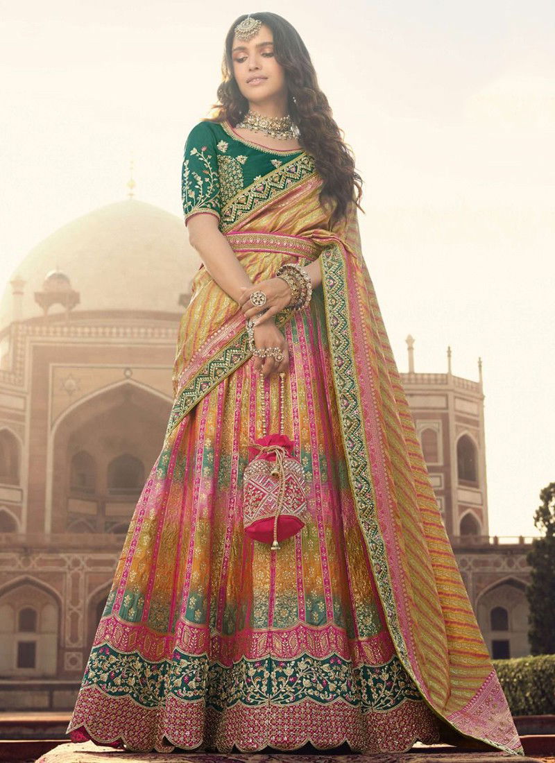 Vrindavan Vol 29 Royal Ethnic Wear Silk Wholesale Lehenga Choli Collection